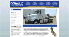 Desktop Screenshot of donahuetrucks.net